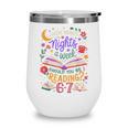 Reading 6 7 Meme Six Seven Cozy Book Lover Teacher Wine Tumbler
