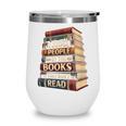 Reading Book Wine Tumbler Reading Book Wine Tumbler