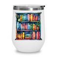 Reading And Bookcase Magic Book Premium Wine Tumbler