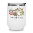 Reading All The Way Christmas Book Lover For Women And Teens Wine Tumbler Reading All The Way Christmas Book Lover For Women And Teens Wine Tumbler