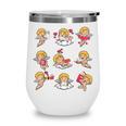 Reading Cupids Books Valentine's Day Teachers Book Lovers Wine Tumbler Reading Cupids Books Valentine's Day Teachers Book Lovers Wine Tumbler