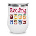 Reading Is My Jam Teacher Student Book Lovers Wine Tumbler Reading Is My Jam Teacher Student Book Lovers Wine Tumbler