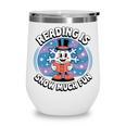 Reading Is Snow Much Fun Snowflake Book Lovers Winter Theme Premium Tri-Blend Wine Tumbler Reading Is Snow Much Fun Snowflake Book Lovers Winter Theme Premium Tri-Blend Wine Tumbler