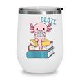 Reads Alotl Shirt Kids Readsolotl Read Axolotl Shirt Books Wine Tumbler