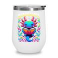 Readsalotl Axolotl Book Lovers Axolotls Wine Tumbler Readsalotl Axolotl Book Lovers Axolotls Wine Tumbler