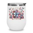 There’s No Such Thing As Too Many Books Wine Tumbler