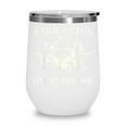 Retro Libraries Are For Everyone Racoon Reading Book Lover Wine Tumbler