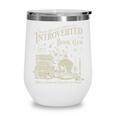 Retro Proud Anti Social Member Of Introverted Book Club Premium Tri-Blend Wine Tumbler