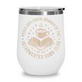 Retro Proud Introverted Book Club Anti Social Reader Wine Tumbler Retro Proud Introverted Book Club Anti Social Reader Wine Tumbler