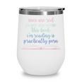 Roses Are Red Pages Are Worn This Book I'm Reading Wine Tumbler