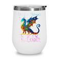 Save A Dragon Ride A Wingleader Books Dragon Lover Cute Wine Tumbler