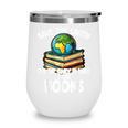 Save The Earth It’s The Only Planet With Books Wine Tumbler