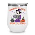 Season Of The Witch Spooky Readers Spell Book Hallowen Wine Tumbler