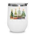 Seasons Readings All Booked For Christmas Book Reading Lover Wine Tumbler