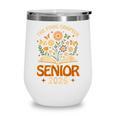 Senior 2026 Final Chapter Retro Book Lover Last First Day Wine Tumbler