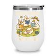 Silly-Goose Book Club Goose And Book Lovers Wine Tumbler Silly-Goose Book Club Goose And Book Lovers Wine Tumbler
