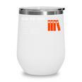 Six Seven Meme Reading Book Lover 6-7 67 Definition Wine Tumbler