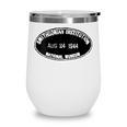 Smithsonian Institution Library 1944 Book Stamp Wine Tumbler
