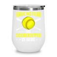 Softball Scorekeeper For a Score Book Keeper Premium Tri-Blend Wine Tumbler