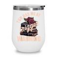 Spicy Books Merch Dark Romance You Had Me At Trigger Warning Wine Tumbler