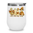 Spooky Halloween Book Lover Halloween Reading Goose Wine Tumbler Spooky Halloween Book Lover Halloween Reading Goose Wine Tumbler