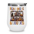 Spooky Halloween Bookshelf Bookcase Read More Books Wine Tumbler Spooky Halloween Bookshelf Bookcase Read More Books Wine Tumbler