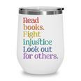 Stop Book Banning Pro Library Wine Tumbler