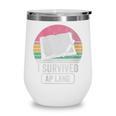 I Survived AP Lang Retro Book Graphic Wine Tumbler
