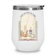 Tale As Old As Time Rose Candle And Book Wine Tumbler