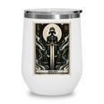 Tarot Cards Guide Book Esoteric Mysticism Clothing Tarot Card Justice Wine Tumbler Tarot Cards Guide Book Esoteric Mysticism Clothing Tarot Card Justice Wine Tumbler