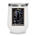 Tarot Cards Guide Book Esoteric Mysticism Clothing The High Priestess -Adults Small Classic Fit Short Sleeve Wine Tumbler Tarot Cards Guide Book Esoteric Mysticism Clothing The High Priestess -Adults Small Classic Fit Short Sleeve Wine Tumbler