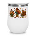Teacher Fall Thanksgiving Turkey Reading Books Lovers Wine Tumbler Teacher Fall Thanksgiving Turkey Reading Books Lovers Wine Tumbler