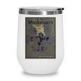 The Three Musketeers Book Cover Wine Tumbler The Three Musketeers Book Cover Wine Tumbler