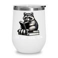 Trash Reader Book Reader Book Lover Book Reader Wine Tumbler