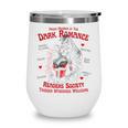 Trigger Warning Book Lover Dark Romance Smut Reader Wine Tumbler