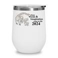 Tucson Festival Of Book TFOB 2024 Coatimundi Mascot Wine Tumbler Tucson Festival Of Book TFOB 2024 Coatimundi Mascot Wine Tumbler