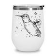Tucson Festival Of Books TFOB 2010 Hummingbird Mascot Wine Tumbler Tucson Festival Of Books TFOB 2010 Hummingbird Mascot Wine Tumbler