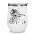 Tucson Festival Of Books TFOB 2017 Roadrunner Mascot Wine Tumbler Tucson Festival Of Books TFOB 2017 Roadrunner Mascot Wine Tumbler