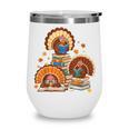 Turkey Read Books Reading Fall Thanksgiving Teacher Wine Tumbler Turkey Read Books Reading Fall Thanksgiving Teacher Wine Tumbler