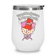Valentines Book Lover Forget The Flowers And Buy Me Books Wine Tumbler