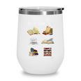 Vintage Retro Things I Do In My Spare Time Books Wine Tumbler Vintage Retro Things I Do In My Spare Time Books Wine Tumbler