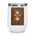 War And Peace Book Cover Wine Tumbler