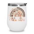 Wild About Reading Books Reader Lover Library Day Librarian Wine Tumbler Wild About Reading Books Reader Lover Library Day Librarian Wine Tumbler