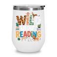 Wild About Reading Zoo Animals Books Reader Lover Wine Tumbler Wild About Reading Zoo Animals Books Reader Lover Wine Tumbler