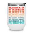 I Will Read Books On A Boat Kids Reading Wine Tumbler I Will Read Books On A Boat Kids Reading Wine Tumbler