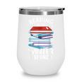 Winter Reading Book Bookworm Winter Wine Tumbler