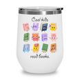 Women Cool Kids Read Books Teacher Back To School Librarian Wine Tumbler Women Cool Kids Read Books Teacher Back To School Librarian Wine Tumbler