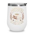 Women's Chai Tea And Books Chai Latte Lover Wine Tumbler Women's Chai Tea And Books Chai Latte Lover Wine Tumbler