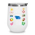 Women's I Have No Control On A Cruise They Book Themselves Cruise Wine Tumbler