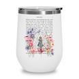 Wonderland Garden & Vintage Textbook Wine Tumbler